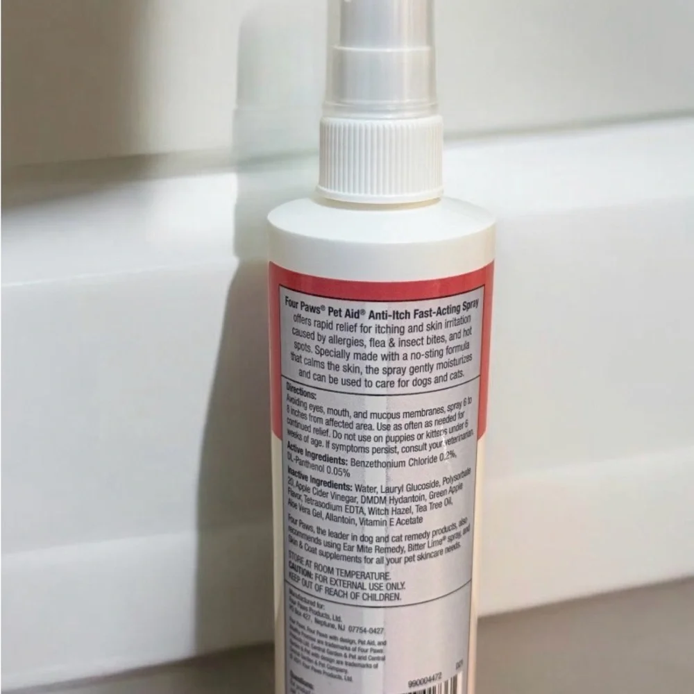 Anti-Itch Fast-Acting Spray for Dogs and Cats